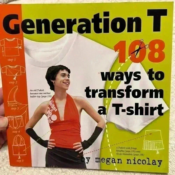 Book Generation T 108 Ways to Transform a T-Shirt - Picture 1 of 4